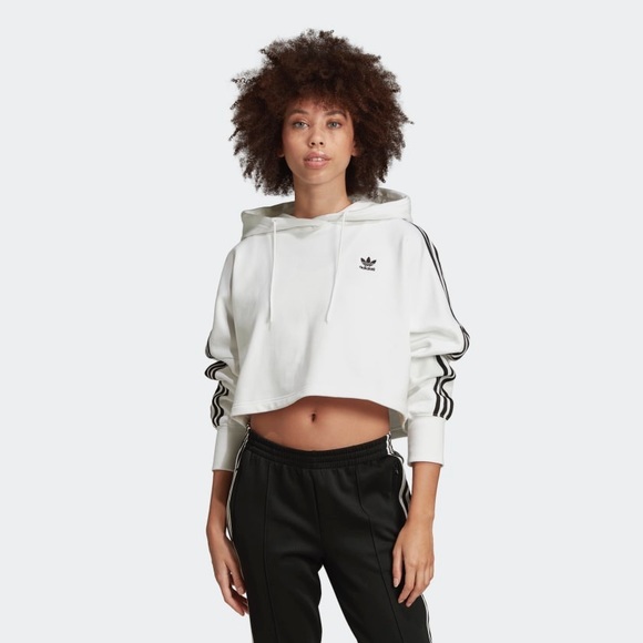 cropped sweater adidas